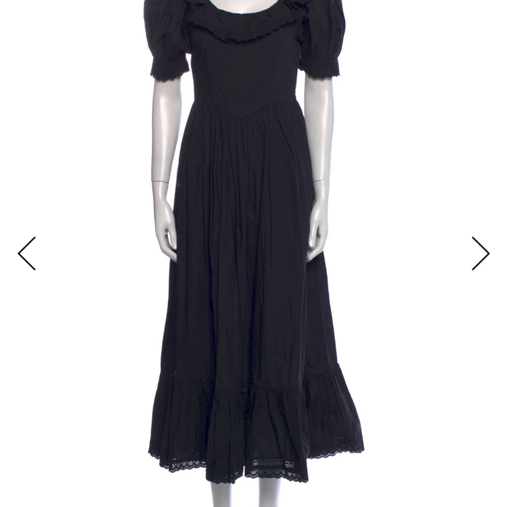 Doen Black Midi Dress